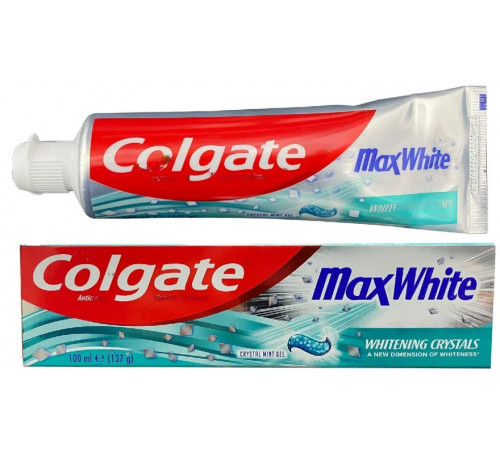 Зубна паста Colgate Max White White Crystals 100 мл