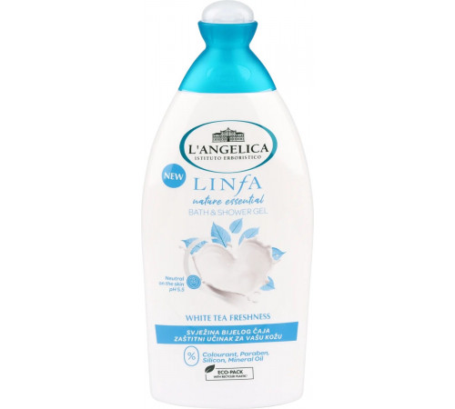 Гель для душа L\'Angelica Linfa White Tea Freshness 500 мл