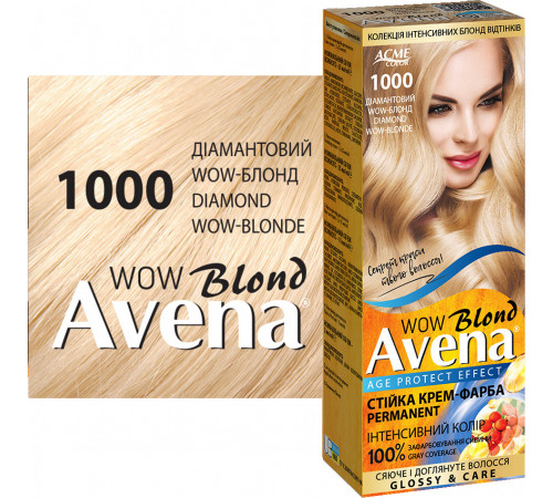 Краска для волос Acme Color Avena 1000 Бриллиантовый блонд