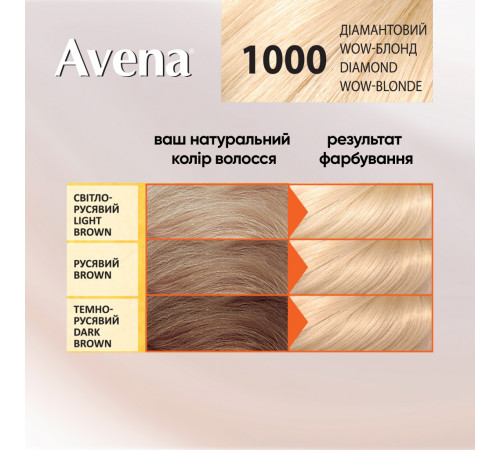 Краска для волос Acme Color Avena 1000 Бриллиантовый блонд