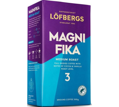 Кава мелена Lofbergs Magnifika 500 г Кава мелена Lofbergs Magnifika 500 г