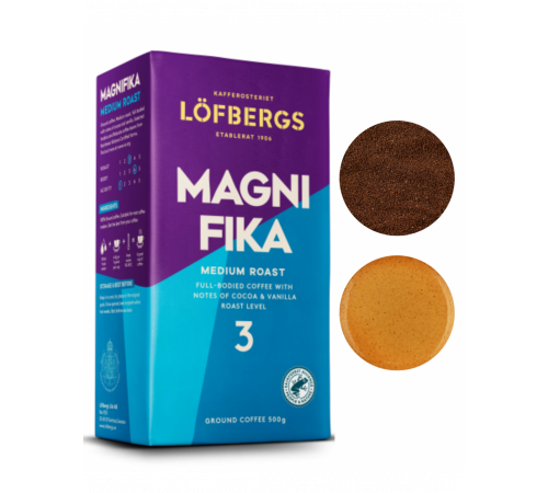 Кава мелена Lofbergs Magnifika 500 г Кава мелена Lofbergs Magnifika 500 г
