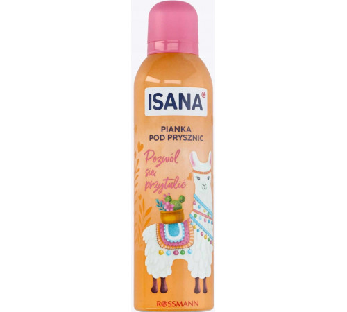 Піна для душу кремова Isana Дозволь себе обійняти 200 мл