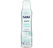 Піна для гоління жіноча Isana Sensitive Aloe Vera 150 мл