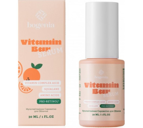 Мультивитаминная сыворотка для лица Bogenia Vitamin Bar 30 мл