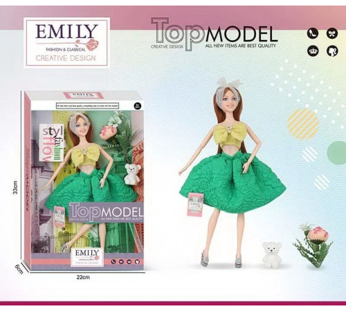 Лялька QJ 147 Emily Top model