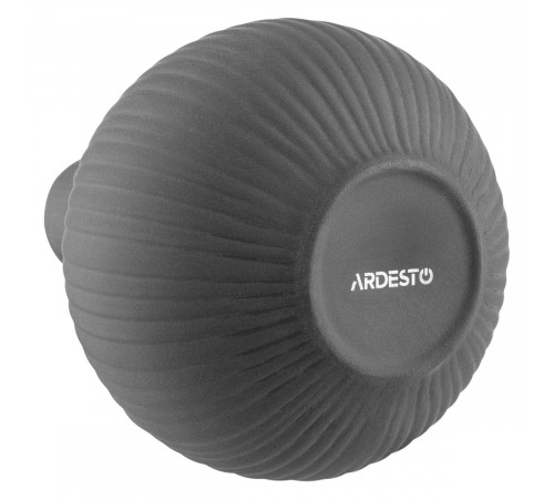 Ваза порцелянова Ardesto 3815B Lucca 16.5 х 19.5 см сірий
