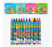 Воскові кольорові олівці Crayons С 62116 12 шт