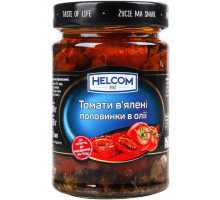В'ялені томати Helcom половинки в олії 280 г