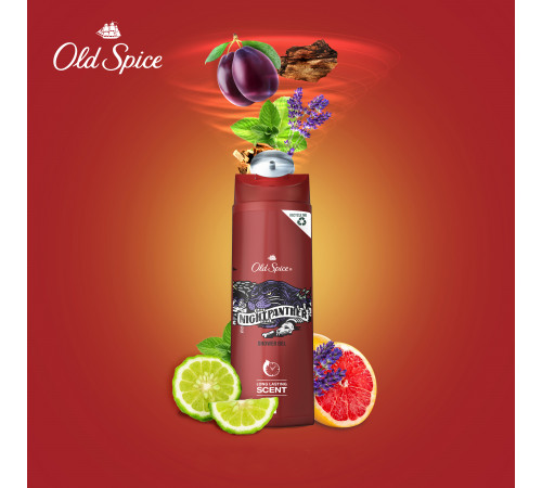 Гель для душа Old Spice Nightpanther 400 мл