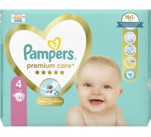 Подгузники Pampers Premium Care 4 (9-14 кг) 34 шт