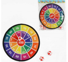 Дартс 66328-3 (текстильна мішень, 3 м'ячики з липучками)