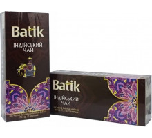 Чай чорний Індійський Batik 25 пакетиків 37.5 г