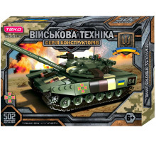 Конструктор Teko 63219 Военная техника Танк 502 детали