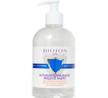 Антибактериальное жидкое мыло Bioton Дыня прозрачное с дозатором 500 мл