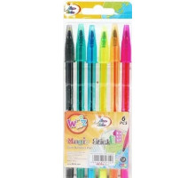 Набір кулькових ручок Beifa 934-6 6 кольорів