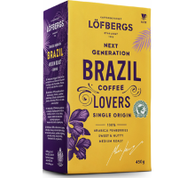 Кофе молотый Lofbergs Brazil 450 г