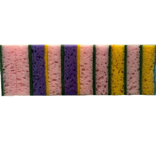 Губки кухонні пористі 10 шт