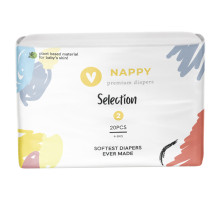 Подгузники Nappy Selection Premium 2 (4-8кг) 20 шт