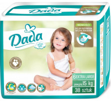 Підгузки дитячі DADA Extra Soft (6) Extra Large 15+ кг 38 шт