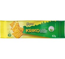Крекер Grona Kriko зі смаком Йогурт з зеленню 63 г