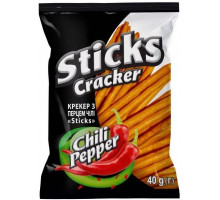 Крекер KBF Sticks з перцем чилі 40 г