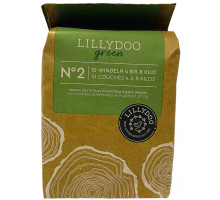 Эко-подгузники Lillydoo Green 2 (4-8 кг) 10 шт