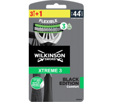 Бритви одноразові чоловічі Wilkinson Xtreme 3 Black Edition 3+1 шт