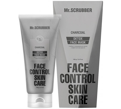 Глибоко очищувальна маска з ефектом матування Mr. Scrubber Face Control Skin Care 100 мл