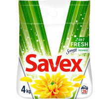 Пральний порошок Savex 2 в 1 Fresh 4 кг