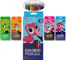Карандаши цветные VBV 530061-12 Colored pencils 12 шт