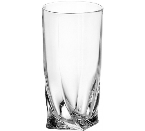 Набір склянок Bohemia Quadro 6 шт х 350 мл