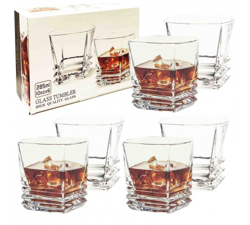 Набір склянок Glass Tumbler BM81810TT 6 шт 285 мл