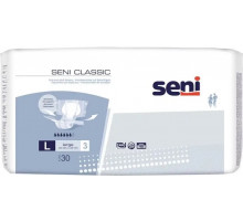 Подгузники для взрослых Seni Classic Large 100-150 см 30 шт
