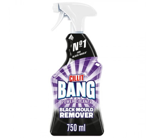 Средство для удаления черной плесени Cillit Bang Black Mould Remover спрей 750 мл
