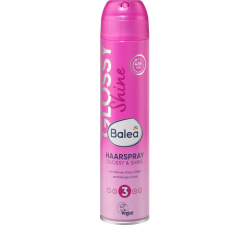 Лак для волосся Balea Glossy & Shine фіксація 3 300 мл