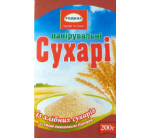 Панірувальні сухарі Родина 200 г