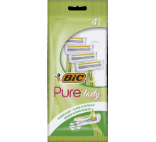 Станки бритвені BIC Pure Lаdy Aloe 4 шт з 3-ма лезами
