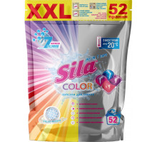 Гелевые капсулы для стирки Sila Color 52 шт (цена за 1 шт)