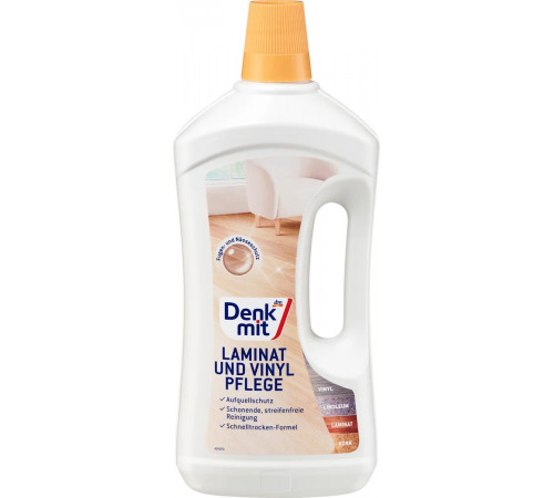 Средство для мытья ламината Denkmit Laminat und Vinylpflege 1 л