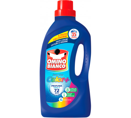 Гель для прання Omino Bianco Color+ 1.4 л 35 циклів прання Гель для прання Omino Bianco Color+ 1.4 л 35 циклів прання
