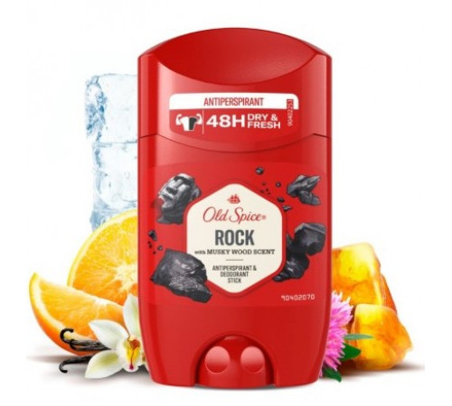 Твердий дезодорант-антиперспірант Old Spice Rock 50 мл Твердий дезодорант-антиперспірант Old Spice Rock 50 мл