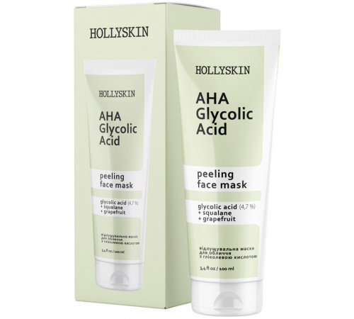 Маска для обличчя Hollyskin AHA Glycolic Acid 100 мл