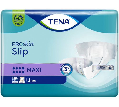 Подгузники для взрослых Tena Proskin Slip M 8 к 24 шт