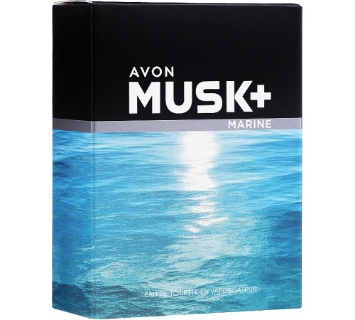 Туалетна вода чоловіча Avon Musk+ Marine 75 мл