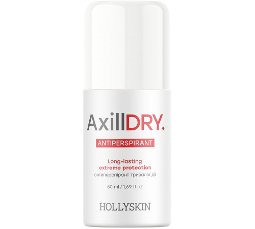 Антиперспірант кульковий тривалої дії Hollyskin Axilldry 50 мл