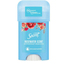 Кремовий дезодорант-антиперспірант Secret Rosewater Scent 40 мл
