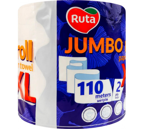 Паперовий рушник Ruta Jumbo roll 550 відривів 2 шари