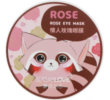 Гидрогелевые патчи под глаза Sersanlove Rose Eye Mask 60 шт 90 г