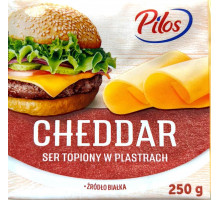 Сир тостовий Pilos Cheddar 250 г